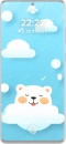 Bộ hình nền điện thoại Gấu Con phong cách tối giản