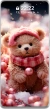 Cute and Beautiful 4K Christmas Bear Phone Wallpaper Collection in Pink Tones