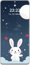 Bộ hình nền điện thoại Thỏ Con phong cách tối giản
